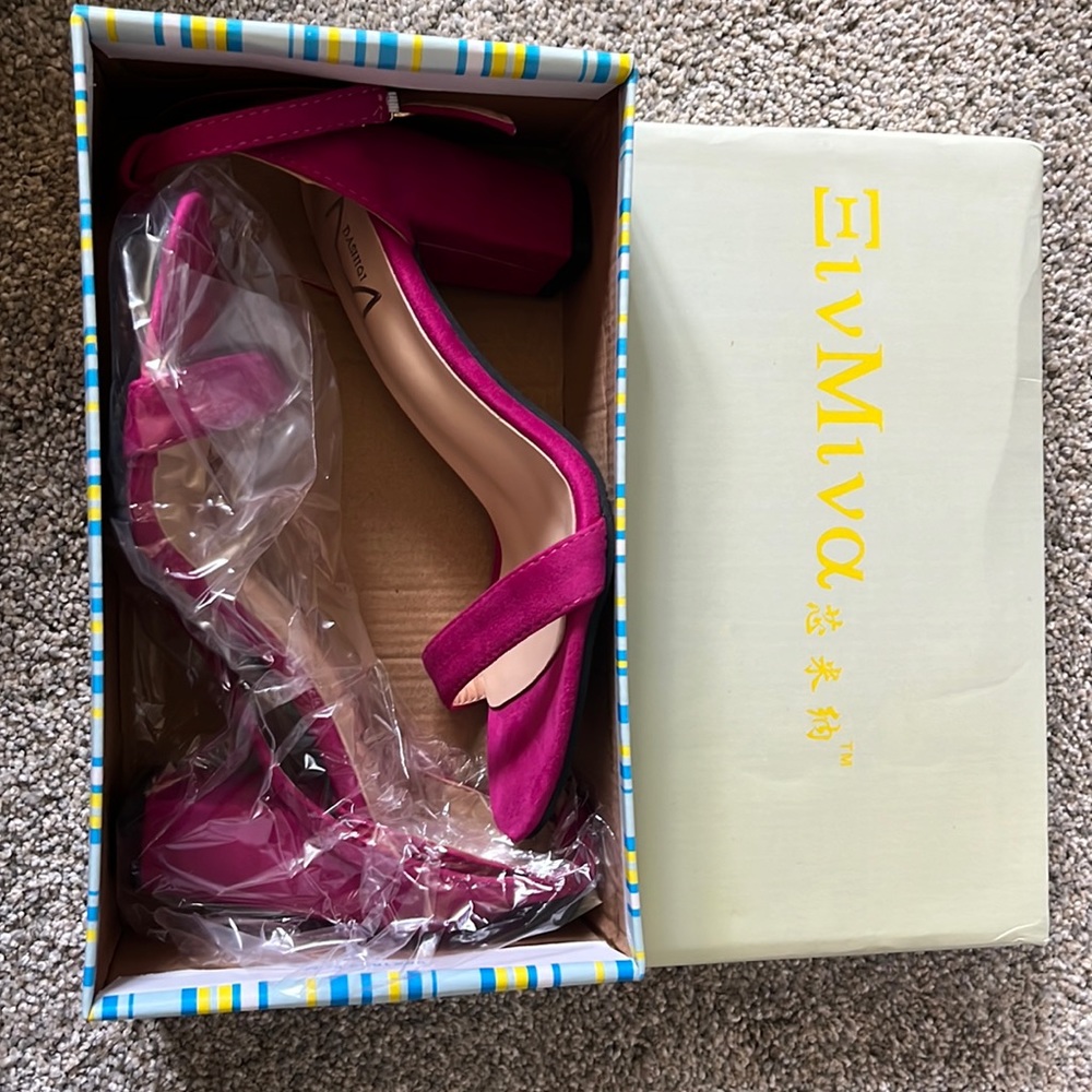 new velvet heels